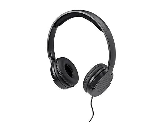 Monoprice 113191 Hi-Fi On-Ear Headphones with Mic