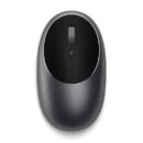 SATECHI Mouse for MacBook Pro - M1 Wireless Bluetooth Mouse with Rechargeable Type-C Port - Bluetooth Mouse for Mac, Mac Mini, iMac Pro/iMac, iPad Pro M2, iPad Pro/Air M1 M2 & More (Space Gray)