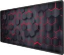 STORITE Hexagonal Print Speed Type Extended Gaming Mousepad??(Black)
